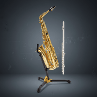 Hercules DS532BB Alto Tenor Saxophone & 1 Clarinet Flute Stand with Bag - 635464453224
