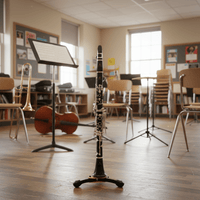 Hercules DS640BB Deluxe Flute/Clarinet Stand with Bag - 635464453620