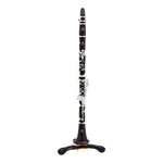 Hercules DS640BB Deluxe Flute/Clarinet Stand with Bag - 635464453620