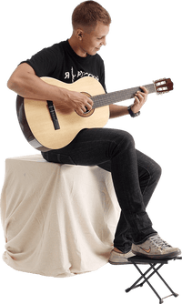 Hercules FS100B Guitar Foot Rest - 635464450001