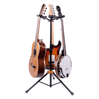 Hercules HER-GS432B PLUS Triple Guitar Stand - 0635464420981