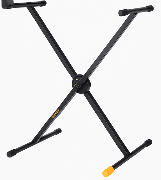 Hercules KS110B EZ - LOK Single X - Braced Keyboard Stand - 635464411910