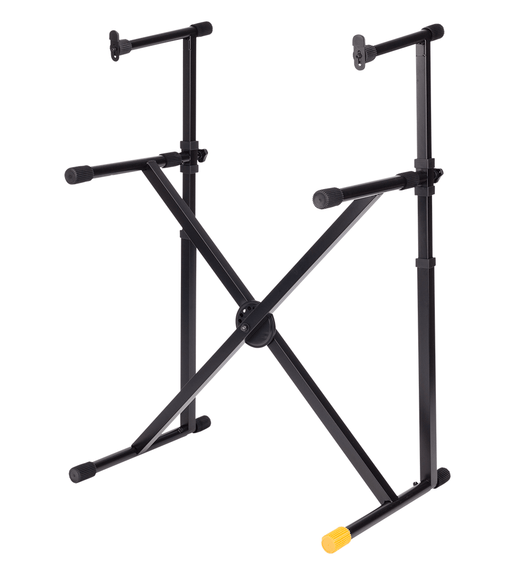 Hercules KS210B Double X Keyboard Stand with second Tier - 635464412061