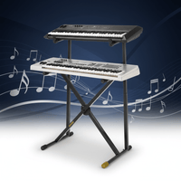 Hercules KS210B Double X Keyboard Stand with second Tier - 635464412061