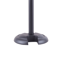 Hercules MS100B Microphone Stand Low profile H Shape - 635464433059