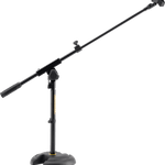 Hercules MS120B Microphone Stand Boom Arm Round Base - 635464433042