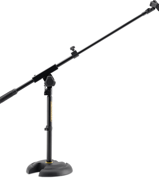 Hercules MS120B Microphone Stand Boom Arm Round Base - 635464433042