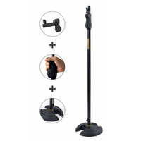 Hercules MS201B Microphone Stand Shaped Base - 635464433004