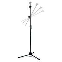 Hercules MS533B Tripod Microphone Stand with 2 - in - 1 Boom - 635464433356
