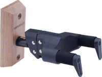 Hercules USP10WB Auto Grab Wooden Base Ukulele Wall Hanger - 635464457079