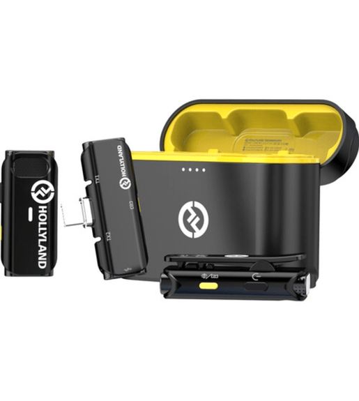 Hollyland LARK C1 DUO MOBILE 2 Person Wireless Microphone with USB - C For Mobile Devices - 6970758744010