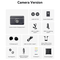 Hollyland Lark M2 Duo Wireless Lavalier Microphone System for Cameras (Shine Charcoal) - 6976068112662