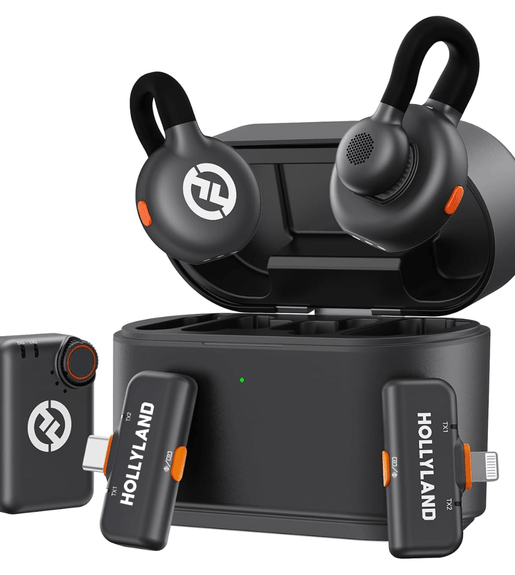 Hollyland LARK M2S Ultimate Combo 2-Person Wireless Microphone System - 6976068117902