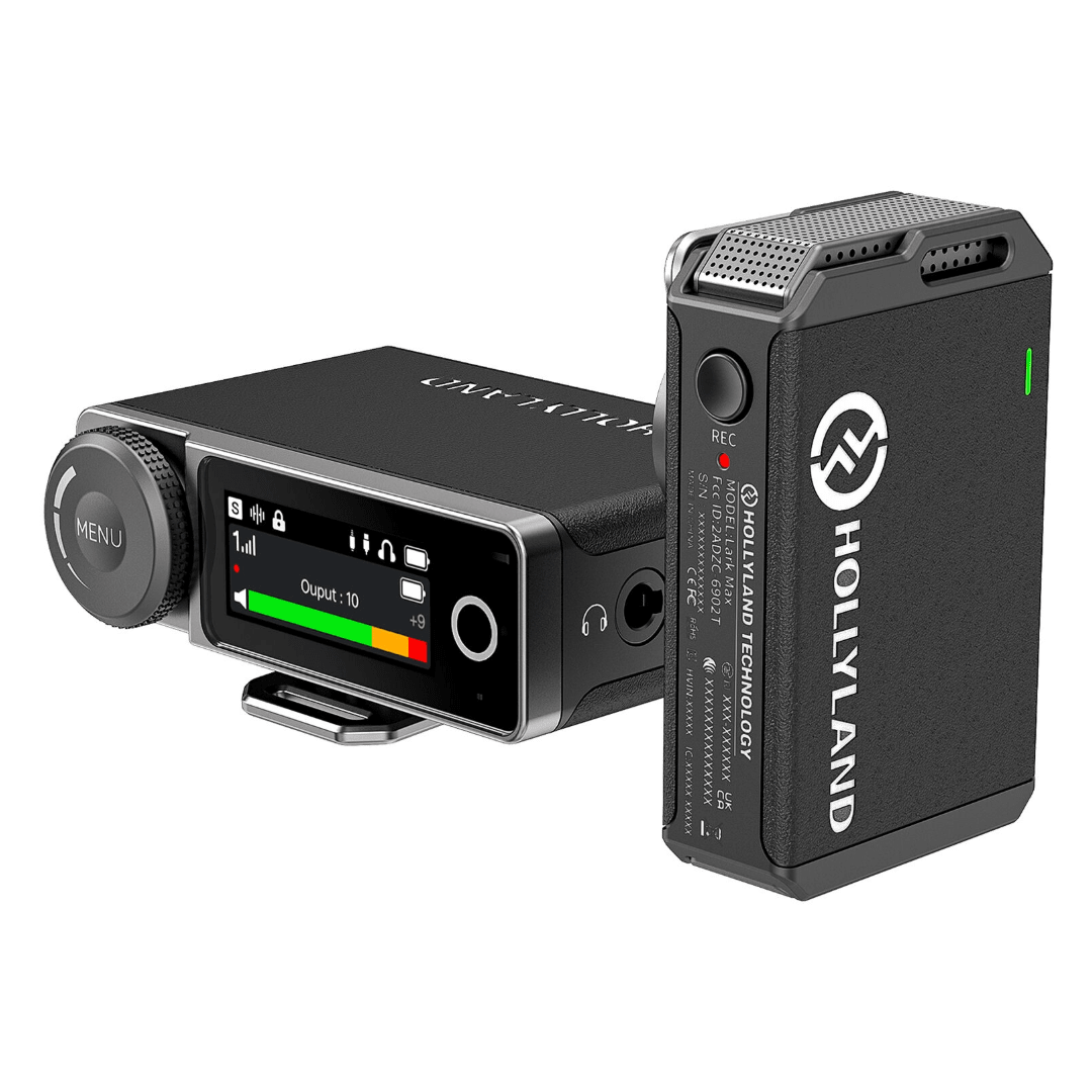 Hollyland LARK MAX Duo 2-Person Wireless Microphone System
