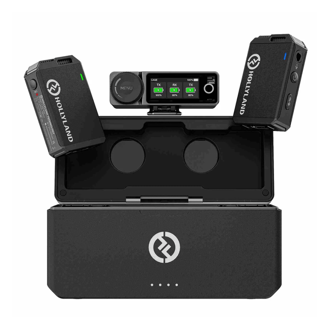Hollyland LARK MAX Duo 2-Person Wireless Microphone System