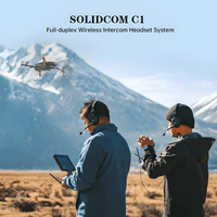 Hollyland Solidcom C1 - 4S Full - Duplex Wireless Intercom Headset System - 6970758743129