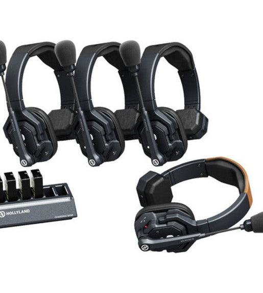 Hollyland Solidcom SE - 4S Wireless 4 Person Noise Cancelling Headset - 