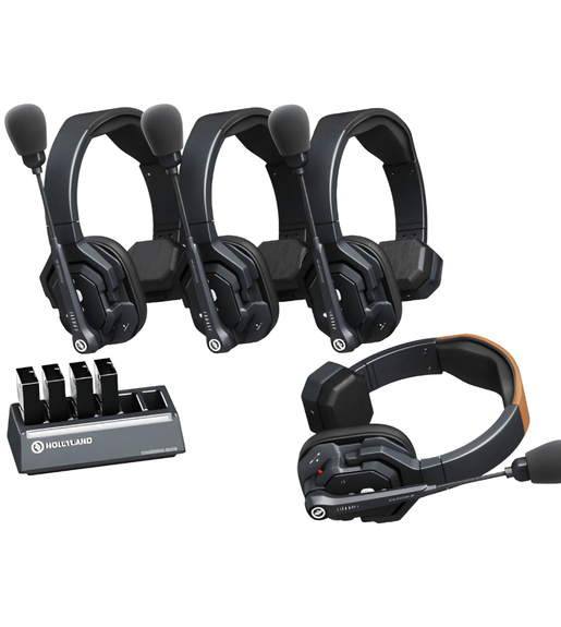 Hollyland Solidcom SE - 4S Wireless 4 Person Noise Cancelling Headset - 