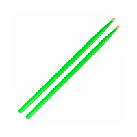 Hun HFFL5AGR Drum sticks 5A Fluorescent Series Green - 