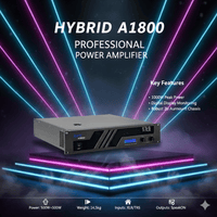Hybrid A1800MK6 Powered Amplifier - 