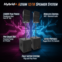 Hybrid+ Altium 12 & Altium 18 PA Speaker Combo Kit - 