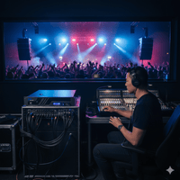 Hybrid B4000MK6 Powered Amplifier - 