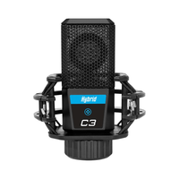 Hybrid C3 - Studio Condenser Microphone With Shock Mount & Windshield - 