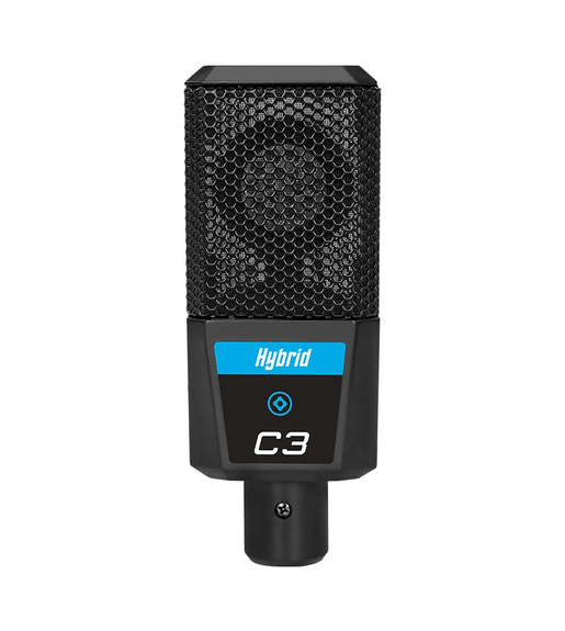 Hybrid C3 - Studio Condenser Microphone With Shock Mount & Windshield - 