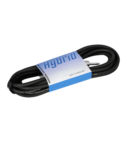 Hybrid CABHYB013 Jack to Jack Cable - 6.35mm MONO JACK to 6.35MM MONO JACK - 5 Meters - 