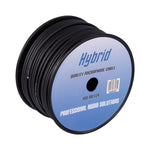 Hybrid CABHYB014 - 100 Black Microphone Cable 100 Meter - 