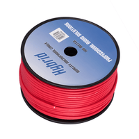 Hybrid CABHYB016 - 100 Red Microphone Cable 100 Meter - 