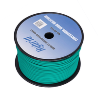 Hybrid CABHYB017 - 100 Microphone Cable 100 Meter Roll (Green) - 