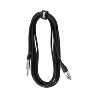Hybrid CABHYB029 XLR Female - 6.35MM Stereo Jack Cable 5M - 