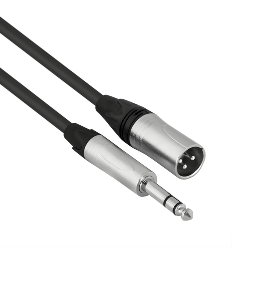 Hybrid CABHYB033 XLR Male - Jack Stereo 1.8 meter - 