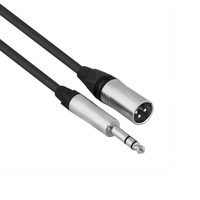 Hybrid CABHYB033 XLR Male - Jack Stereo 1.8 meter - 