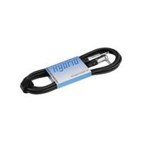 Hybrid CABHYB035 6.35mm Mono Jack - 6.35mm Mono Jack Right Angle Audio Cable 3M - 