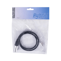 Hybrid CABHYB038 XLR male – RCA Cable 0.8 meter - 