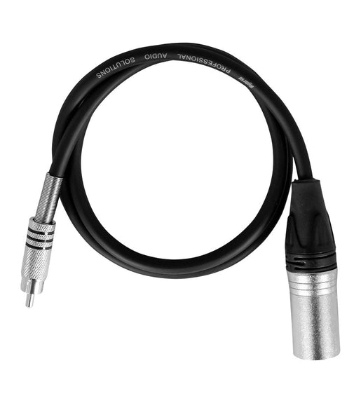 Hybrid CABHYB038 XLR male – RCA Cable 0.8 meter - 