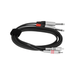Hybrid CABHYB041 Dual RCA - Dual Jack Cable 1.8 meter - 