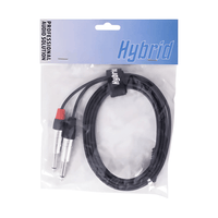 Hybrid CABHYB043 Dual Jack Mono - Minijack 1.8m Audio Cable - 