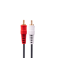 Hybrid CABHYB045 Dual RCA – Minijack stereo Cable - 1.8 meters - 
