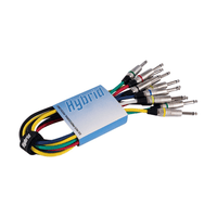 Hybrid CABHYB051 1/4″ mono jack to 1/4″ mono jack audio cables - Pack of 6 - 