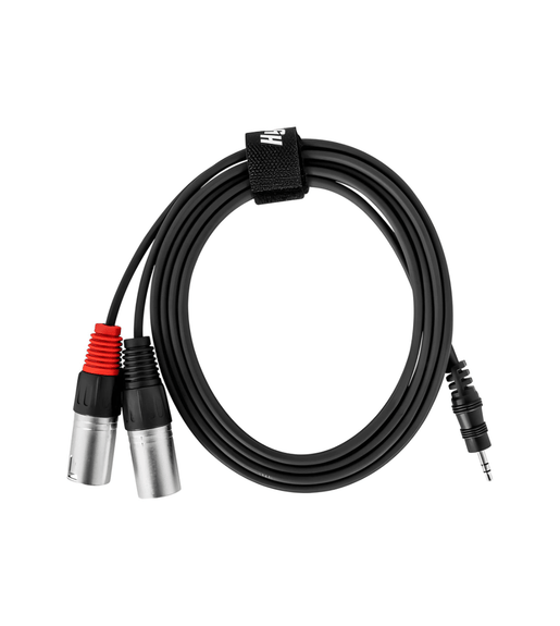 Hybrid CABHYB064 Dual XLR Male - Minijack 1.8 meter Cable - 