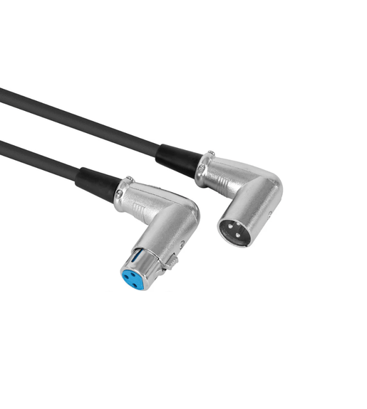 Hybrid CABHYB069 XLR Male Right Angle to XLR Female Lead 5m - 