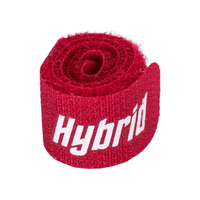 Hybrid CABHYB072 Velcro Cable Straps, 150mm, Red (10 Pcs) - 