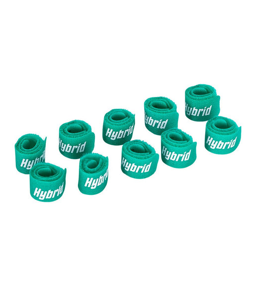 Hybrid CABHYB074 Velcro Cable Straps, 150mm, Green (10Pcs) - 