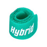 Hybrid CABHYB074 Velcro Cable Straps, 150mm, Green (10Pcs) - 