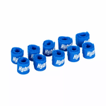 Hybrid CABHYB077 Cable Strap Velcro 10pc 250mm Blue - 