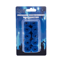 Hybrid CABHYB077 Cable Strap Velcro 10pc 250mm Blue - 