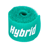Hybrid CABHYB082 Set of 8 Green Speaker Cable Velcro Straps - 